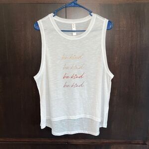 NWOT Yogasmoga Be Kind Tank Top